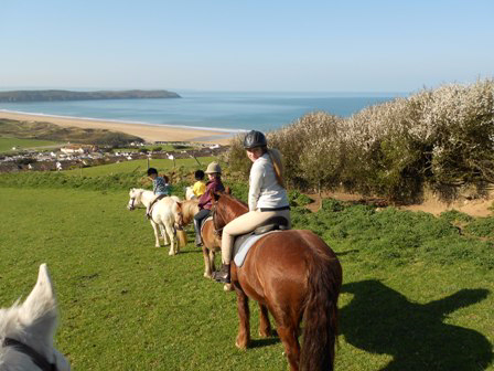 Beach Ride North Devon 